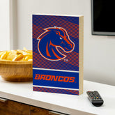 Boise State University Plock, Down Home Fans, 8x12, Collegiate, Home