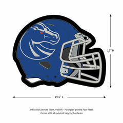 LED Wall Decor, Helmet, Boise State University, Collegiate, Home