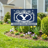 Brigham Young University Yard Sign, Patriotic, Collegiate, Home