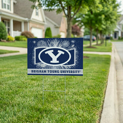 Brigham Young University Yard Sign, Patriotic, Collegiate, Home