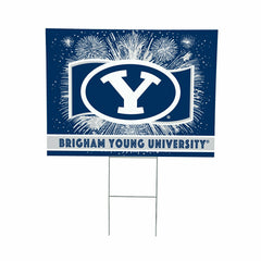 Brigham Young University Yard Sign, Patriotic, Collegiate, Home