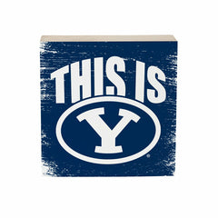 Brigham Young University Plock, Down Home Fans, 6x6, Collegiate, Home