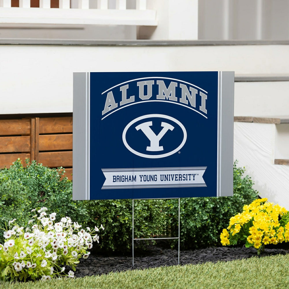 Brigham Young University Coroplast Yard Sign Alumni, Collegiate, Home