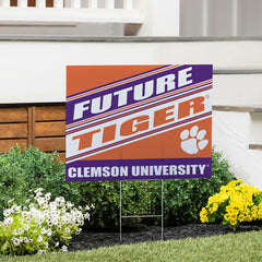 Clemson University Coroplast Yard Sign, Future Student, Collegiate, Home