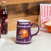 Clemson University Ceramic Stein Cup, 24oz, Collegiate, Home