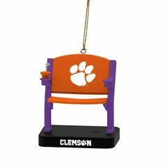 Stadium Seat Ornament, Clemson University, Collegiate, Home