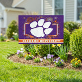 Clemson University Yard Sign, Patriotic, Collegiate, Home