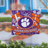 Clemson University Yard Sign, Holiday, Collegiate, Home