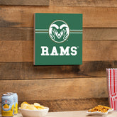 Colorado State University Wood Wall Sign, 12x12, Collegiate, Home