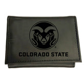 Colorado State University, Tri-Fold Wallet, Black, Collegiate, Home