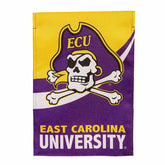 East Carolina University Burlap Flag GDN Size, Collegiate, Home
