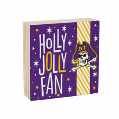 East Carolina University Block, Holiday, 6x6, Collegiate, Home