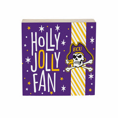 East Carolina University Block, Holiday, 6x6, Collegiate, Home