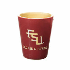 Florida State University 4-Piece Ceramic and Glass 2oz. Shot Glass Set, Collegiate, Home