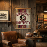 Florida State University, Canvas Wall Tapestry, Medium, 36x24, Collegiate, Home