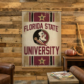 Florida State University, Canvas Wall Tapestry, Large, 54x36, Collegiate, Home