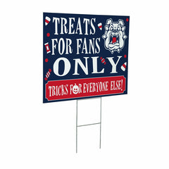 Fresno State Yard Sign, Halloween Treats for Fans, Collegiate, Home