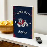 Fresno State Wood Wall Sign, 16x24, Collegiate, Home