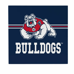 Fresno State Wood Wall Sign, 12x12, Collegiate, Home