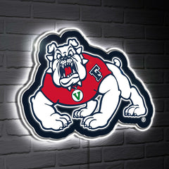 LED Wall Decor, Glazelite, College Mascot, Fresno State, Collegiate, Home