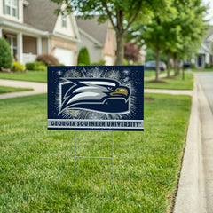 Georgia Southern University Yard Sign, Patriotic, Collegiate, Home