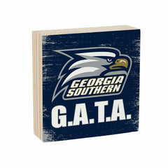 Georgia Southern University Plock, Down Home Fans, 6x6, Collegiate, Home