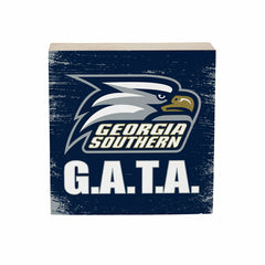 Georgia Southern University Plock, Down Home Fans, 6x6, Collegiate, Home