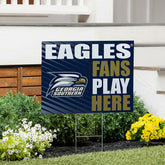 Georgia Southern University Coroplast Yard Sign "Fans Play Here", Collegiate, Home