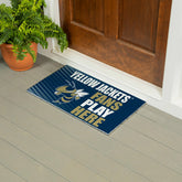 Georgia Tech Fan Mat, 28"x16", Collegiate