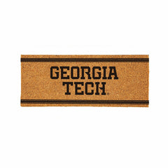 Georgia Tech Extra Large One Color Coir Mat, 60"x24", Collegiate