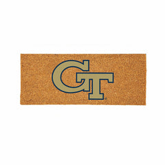 Georgia Tech Extra Large Full Color Coir Mat, 60"x24", Collegiate