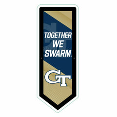 LED Wall Decor, Pennant, Georgia Tech, Collegiate, Home