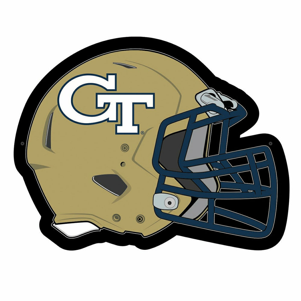 LED Wall Decor, Helmet, Georgia Tech, Collegiate, Home