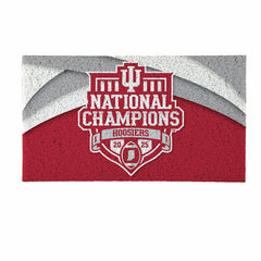 Indiana University, Div 1 Champs, Turf Mat, Color, Collegiate