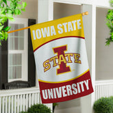 Iowa State University Suede Flag, House, Collegiate, Sale, Home