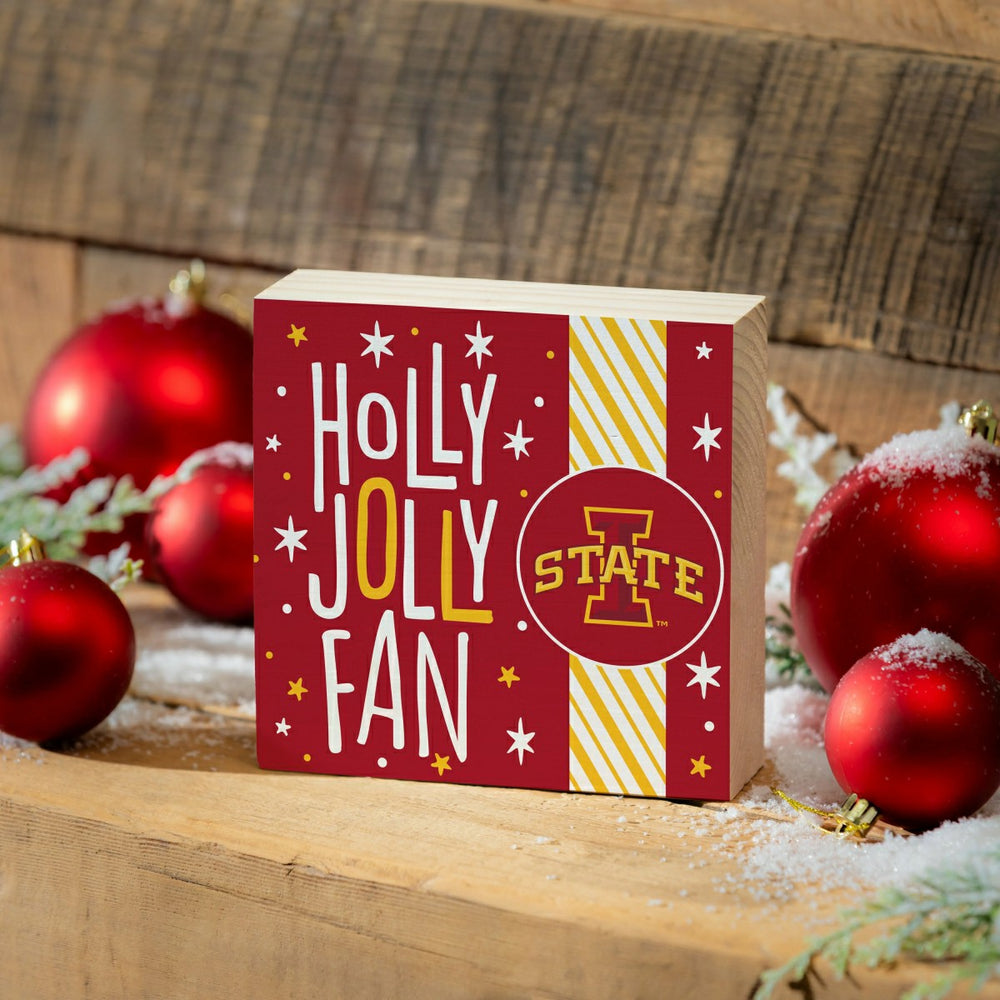 Iowa State University Block, Holiday, 6x6, Collegiate, Home