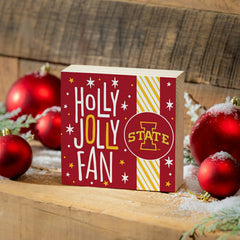 Iowa State University Block, Holiday, 6x6, Collegiate, Home