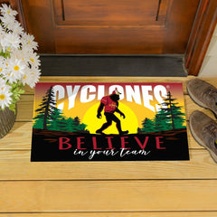 Iowa State University Bigfoot PVC Mat, 28"x16", Collegiate