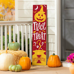 47" Double Sided Leaner, Iowa State University, Halloween, Collegiate, Home