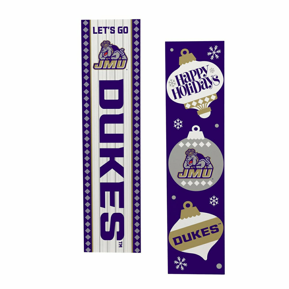 47" Double Sided Leaner, James Madison University, Christmas, Collegiate, Home