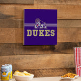 James Madison University Wood Wall Sign, 12x12, Collegiate, Home