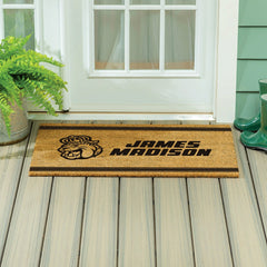 James Madison University Large One Color Coir Mat, 36"x24", Collegiate