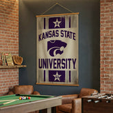 Kansas State University, Canvas Wall Tapestry, Large, 54x36, Collegiate, Home