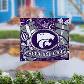 Kansas State University Yard Sign, Holiday, Collegiate, Home