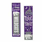 Kansas State University 47" Double Sided Leaner, Halloween, Collegiate, Home