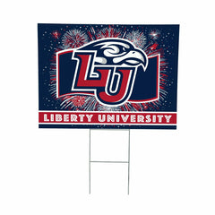 Liberty University Yard Sign, Patriotic, Collegiate, Home