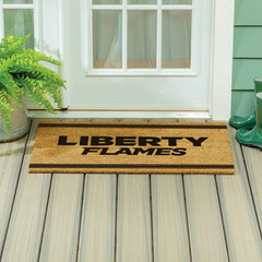Liberty University Large One Color Coir Mat, 36"x24", Collegiate