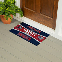 28" x 16" PVC Trapper Mat, Come Back with Tickets, Liberty University, Collegiate
