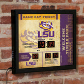 Scoreboard Wall Clock, LSU, Collegiate, Home