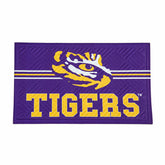 Embossed Mat, Cross Hatch, Louisiana State University, Collegiate